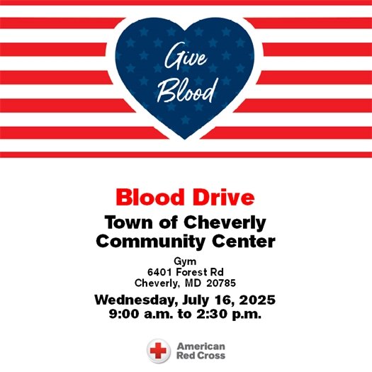 July blood drive