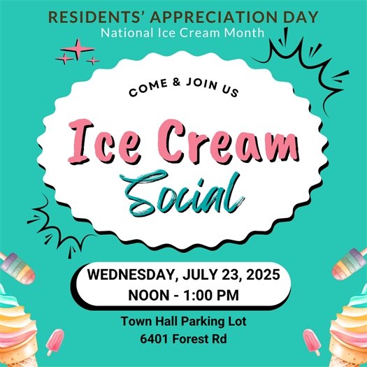 Residents Appreciation Day ice cream