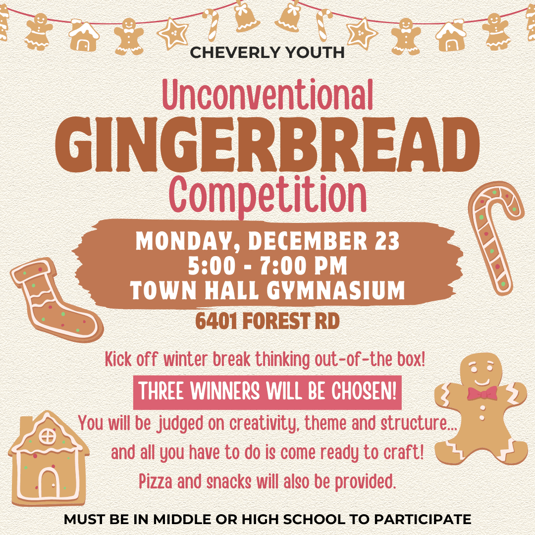 December 2024 Youth Event Gingerbreand