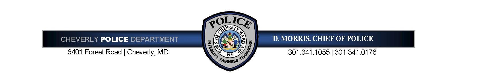 Police Department header