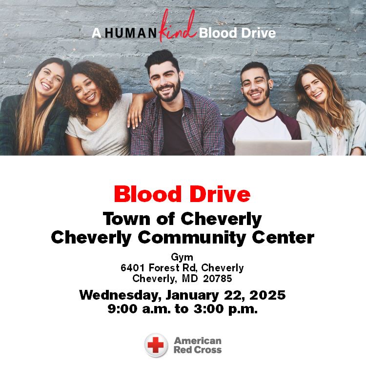 January 2025 Blood Drive  IG Flyer