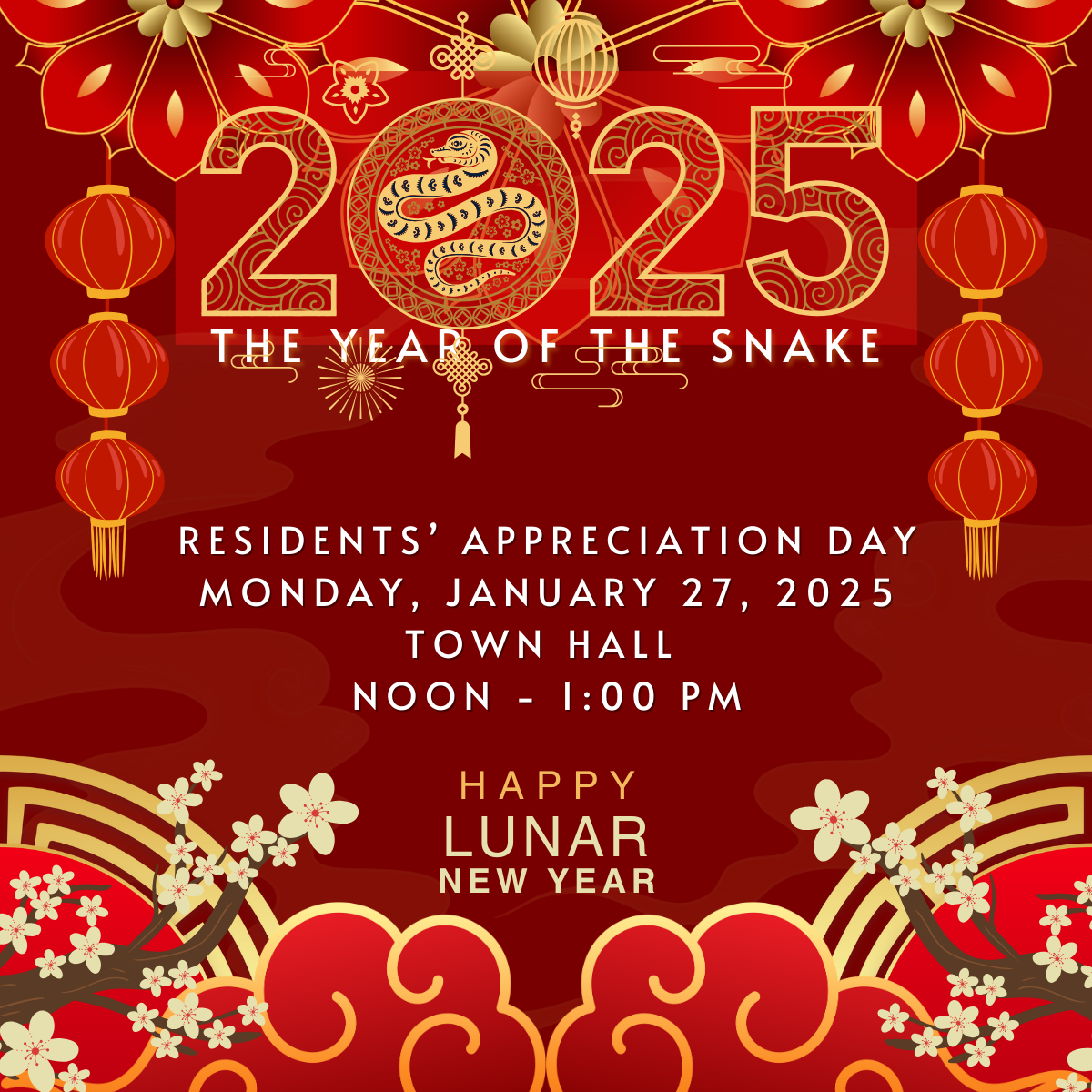 January 2025 Resident Appreciation Day