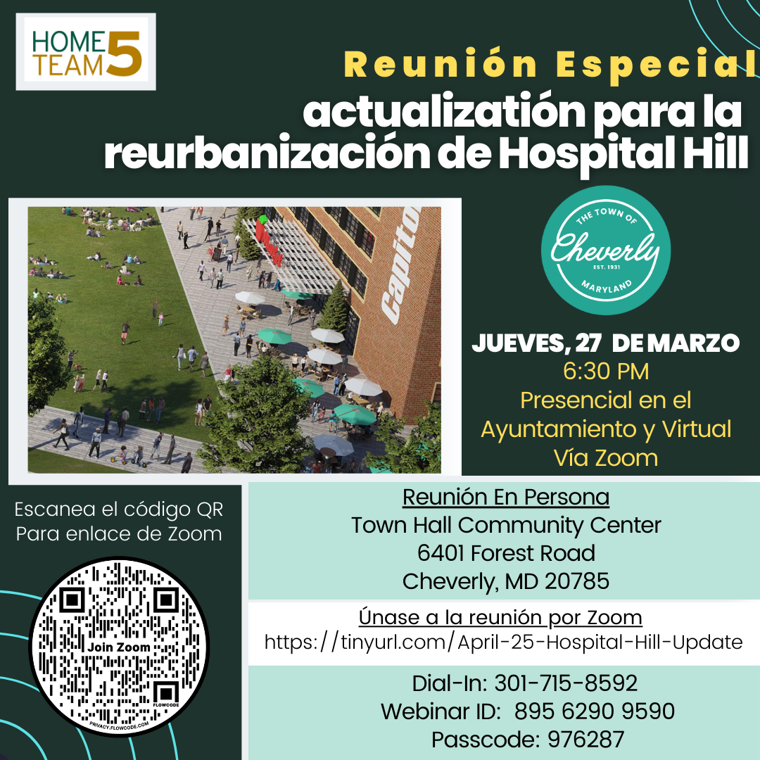 April 2025 Hospital Hill Community Meeting Spanish
