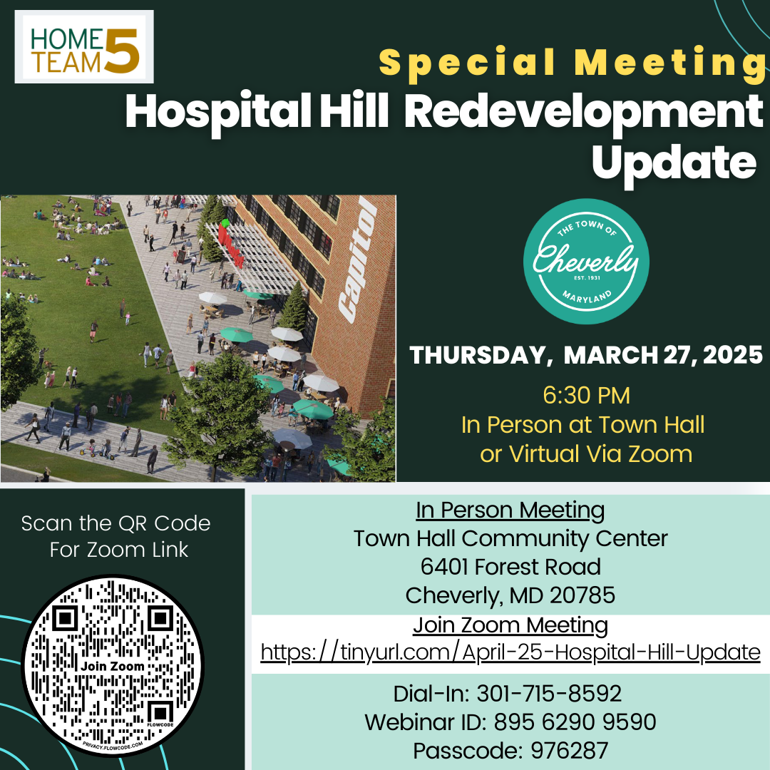 April 2025 Hospital Hill Community Meeting