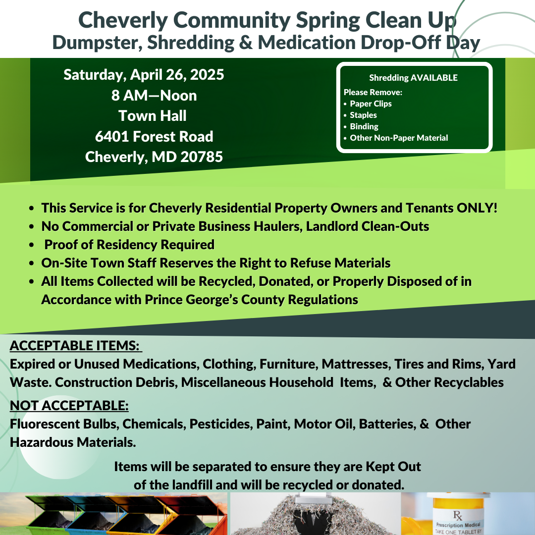 April 2025 Dumpster Day