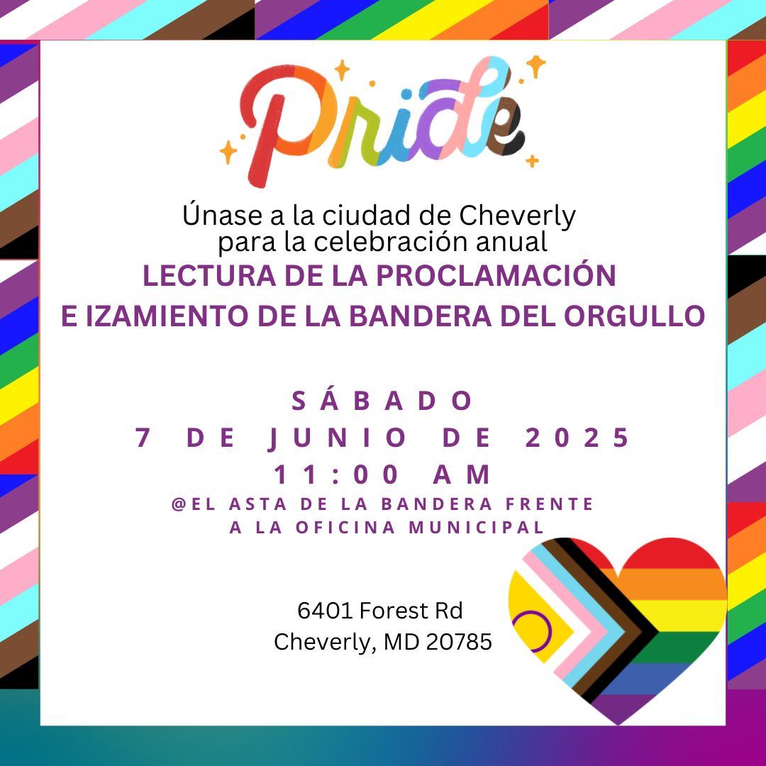 June 2025 Pride Flyer Spanish