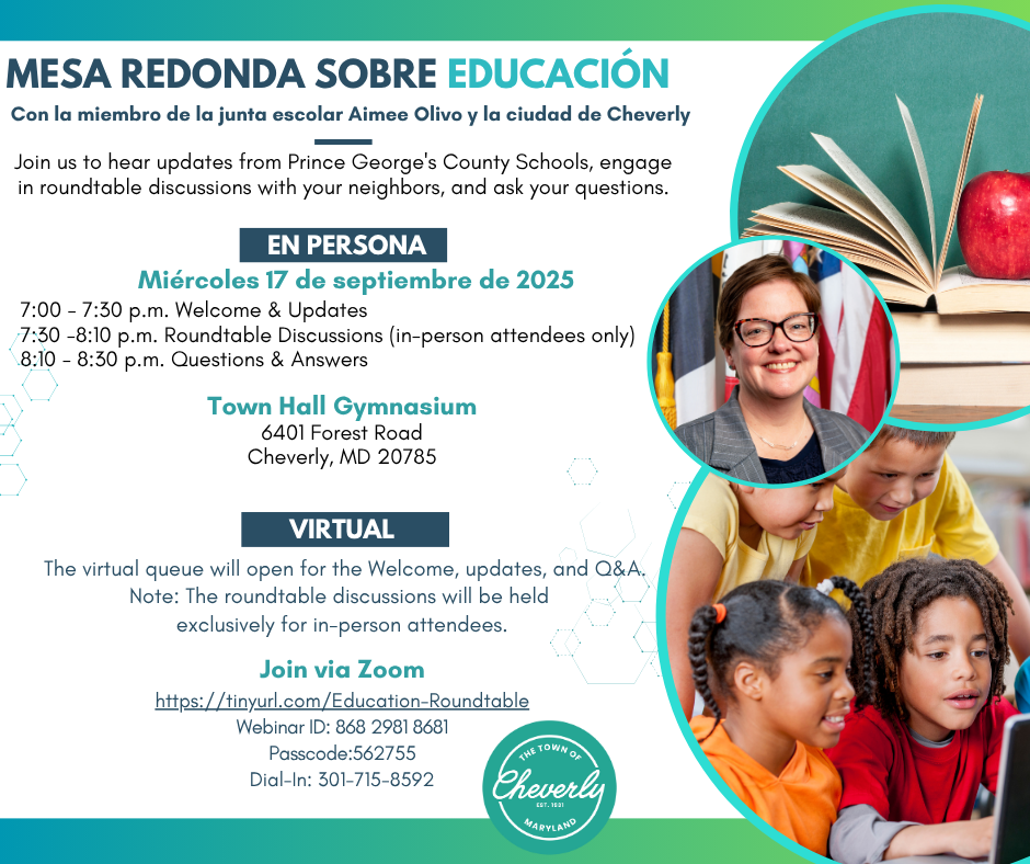 September 2025 Education Roundtable Spanish