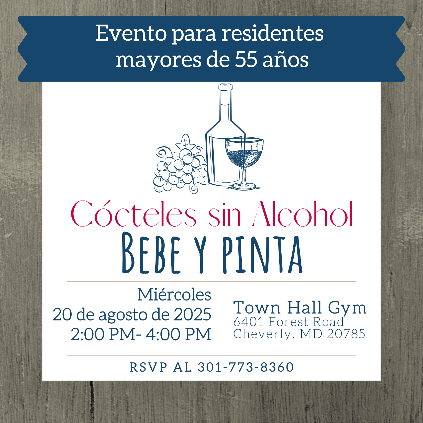 August 2025 55 and Up Res Day Spanish