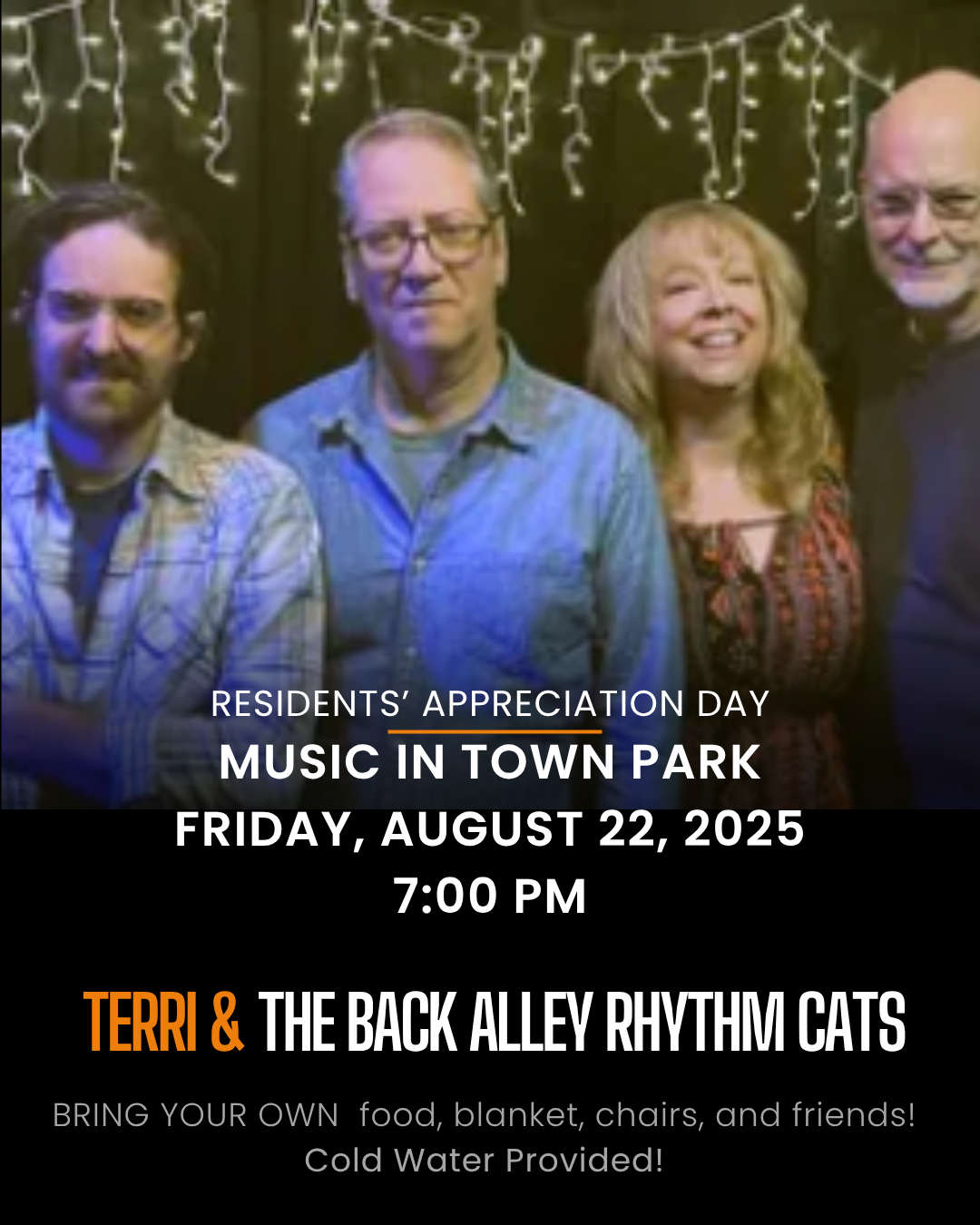 August 2025 Music in the Park