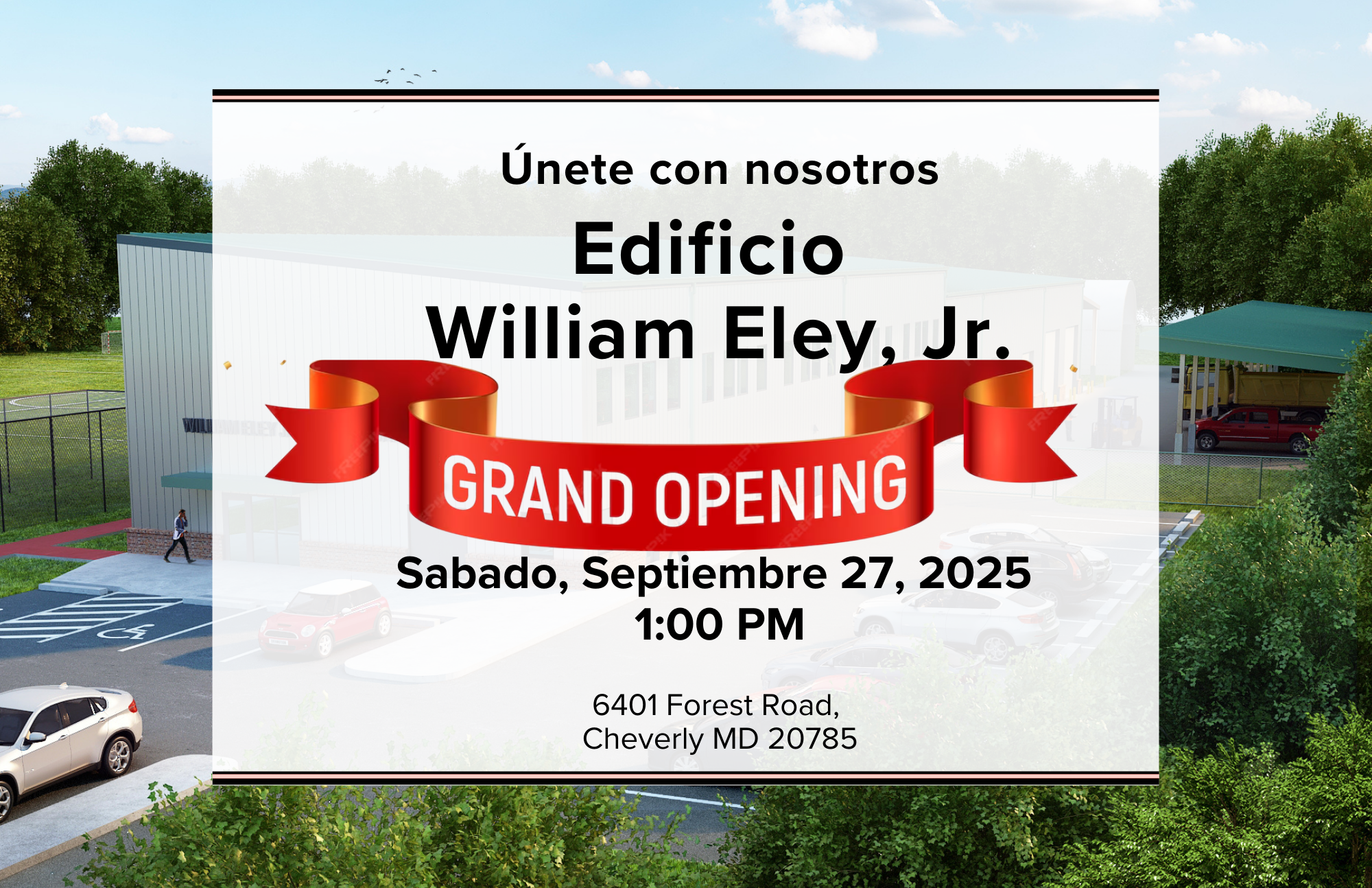 September 2025 Eley Building Opening spanish