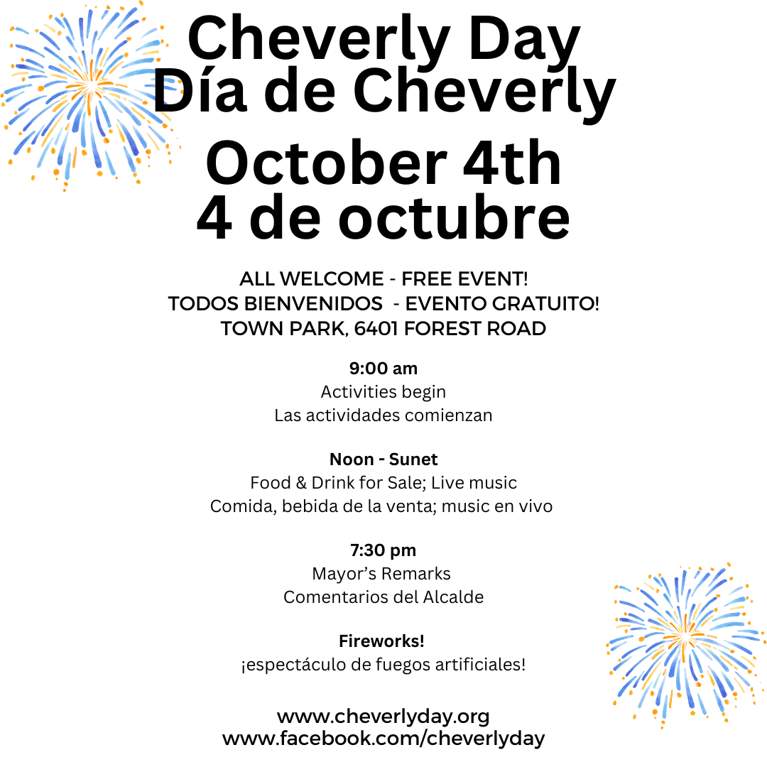 October 2025 Cheverly Day