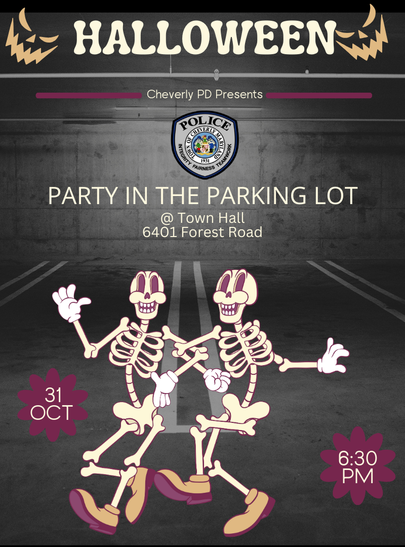 October 2025 Halloween Parking Lot Party Newsletter