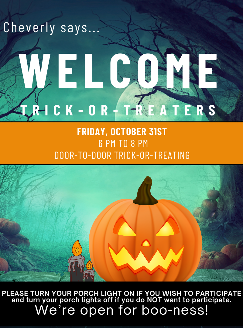 October 2025 Trick or Treat a