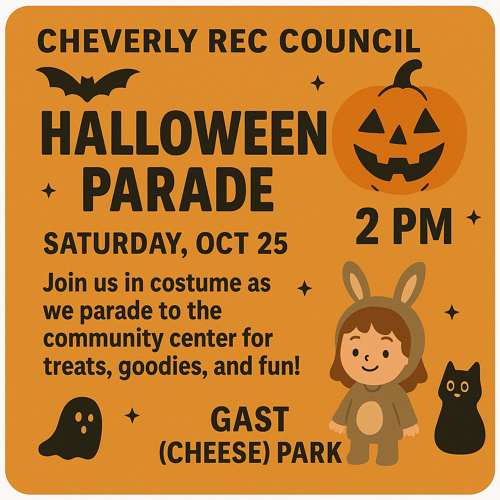 October 2025 Halloween Parade Flyer Updated 10.21.25
