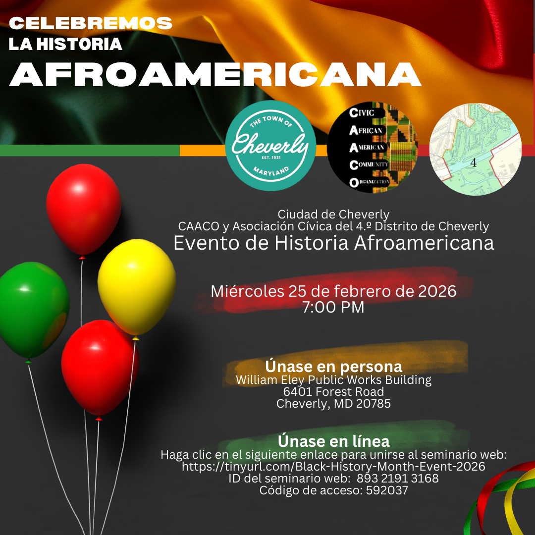 February 2026 Black History Event Spanish