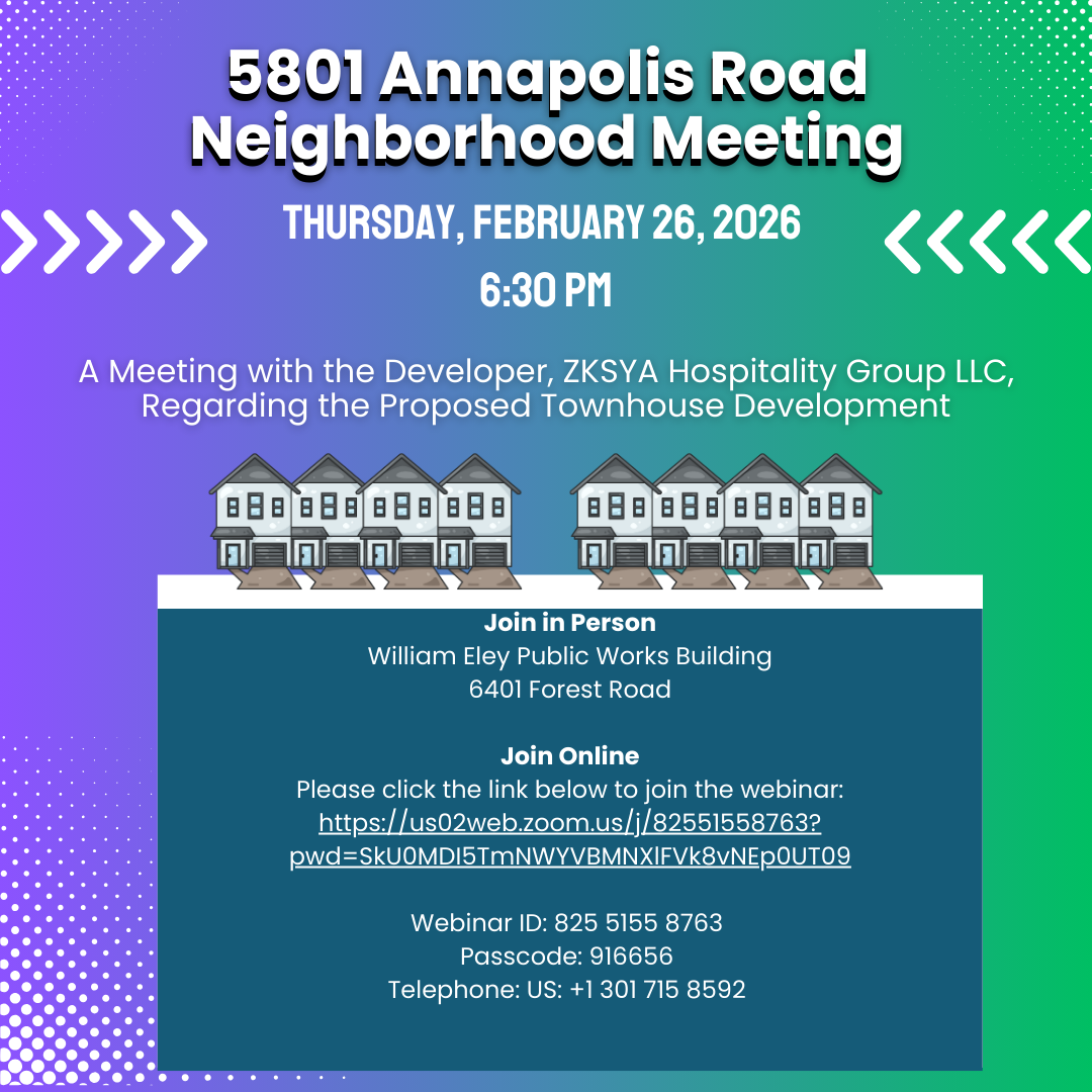 February 2026 community meeting