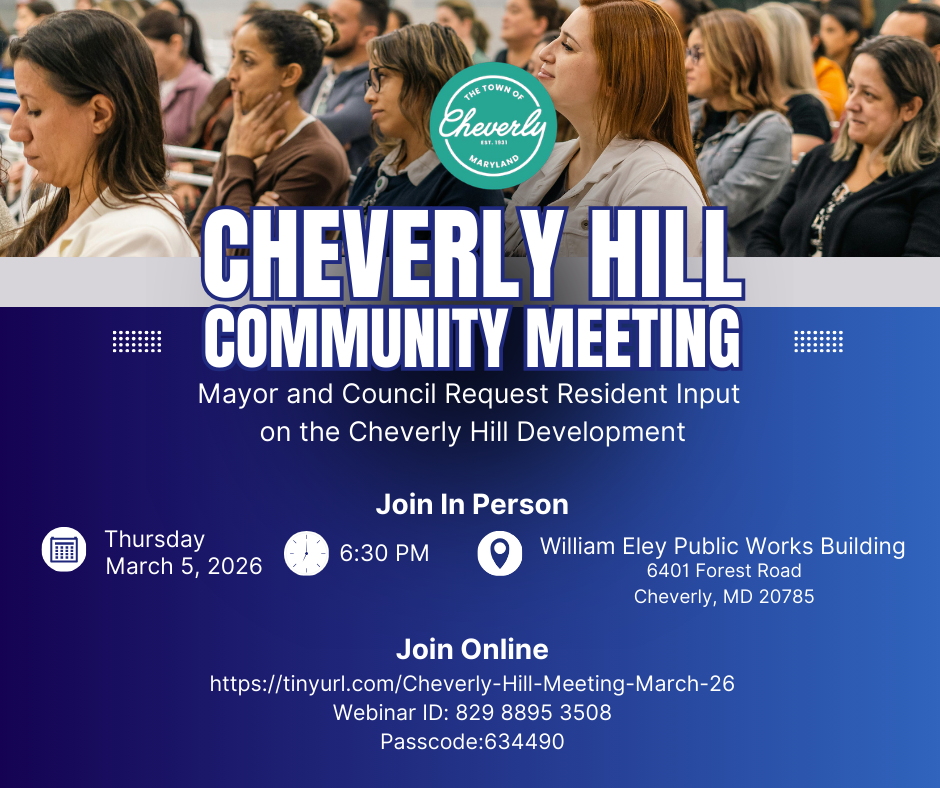 march 2026 Cheverly Hill