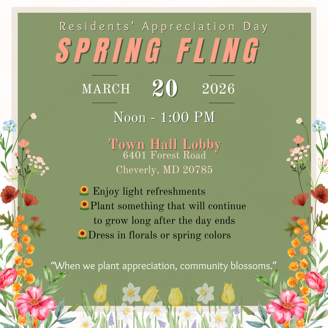 March 2026 Residents Appreciation Day