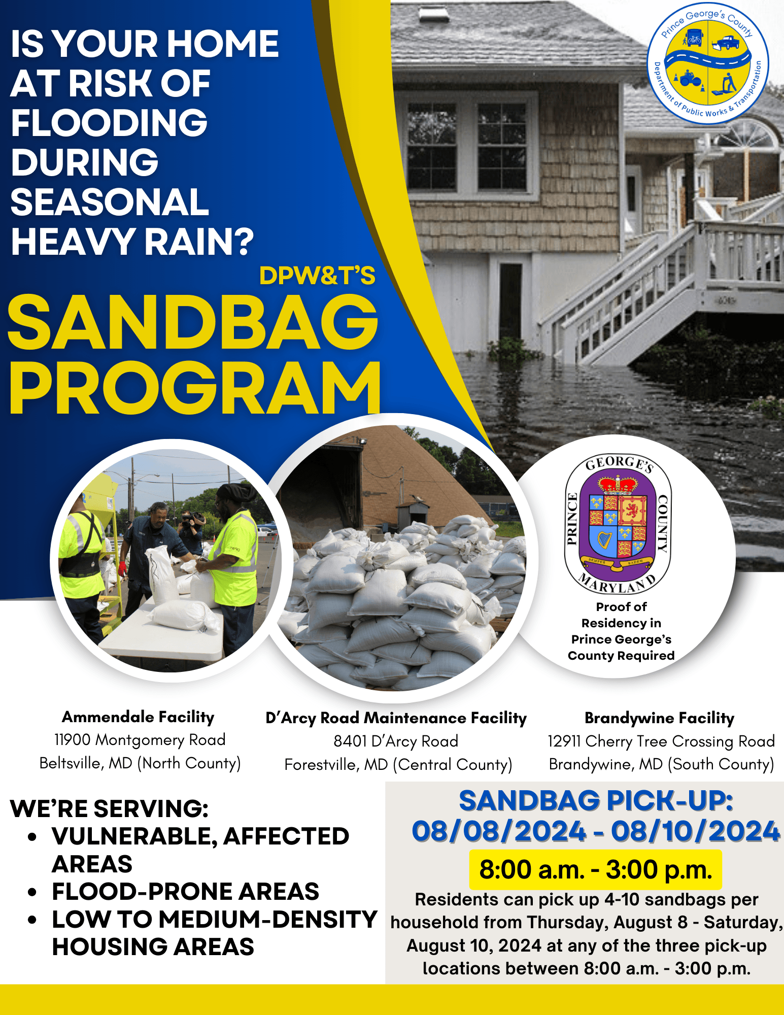 August Sandbags