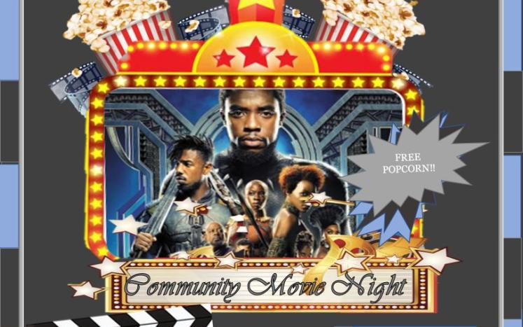 Cheverly PD Community Movie Night Flyer