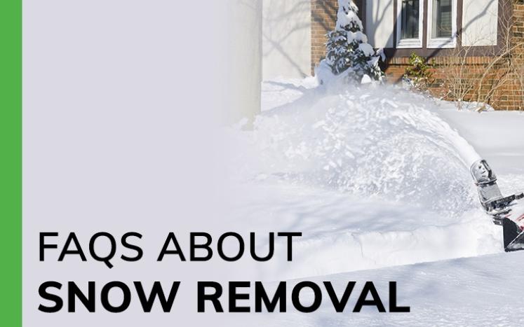 Snow removal FAQs
